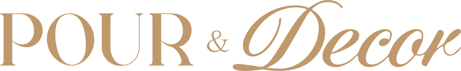 Pour and Decor